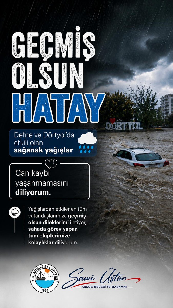 samiustunbb's tweet photo. #Defne #dörtyol #geçmişolsun https://t.co/O7JzJ0ZLiV