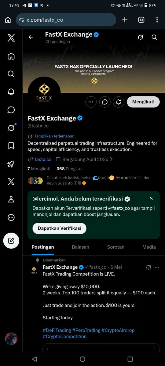 lercimol's tweet photo. @KevinSusanto @fastx_co ok🚀 https://t.co/qIddeKqzvT