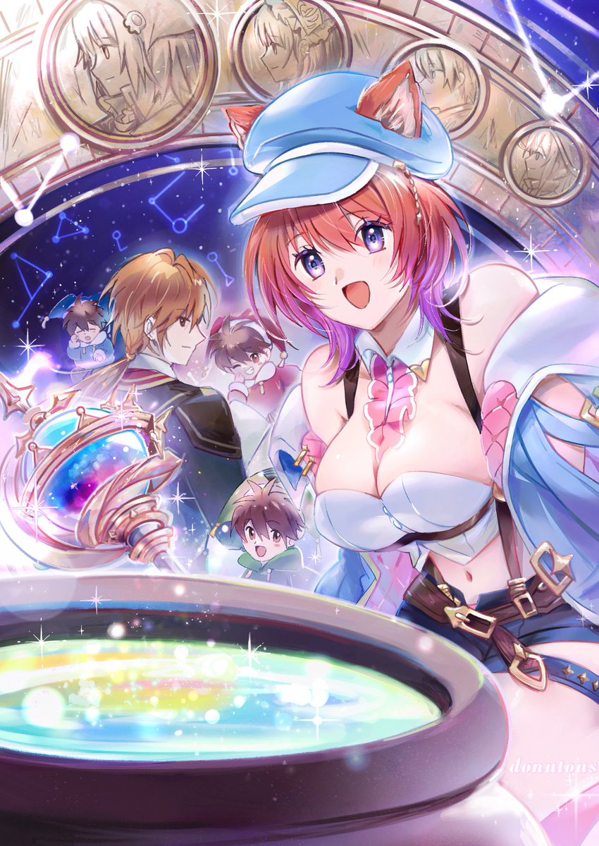 donutous's tweet photo. Red alchemist and White guardian cleared💜✨
#紅白アトリ絵 #アトリ絵 #紅白レスレリ https://t.co/VPAvdGnsjP