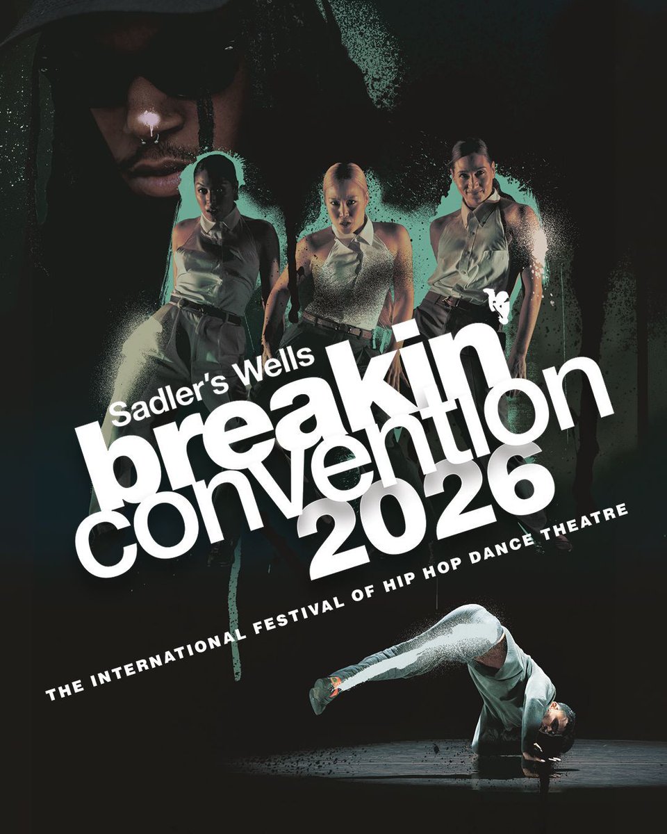 disabilityarts's tweet photo. 🎤💥 Breakin' Convention is back for 2026, bringing world-class hip hop dance theatre to the UK with jaw-dropping performances from b-boys ILL-Abilities, the Olivier Award-winning TRAPLORD, and more. 

When: Till 06 June
Where: UK Tour
Cost: Varies 

https://t.co/Sqn3JpP6EI https://t.co/G7xfswanEk