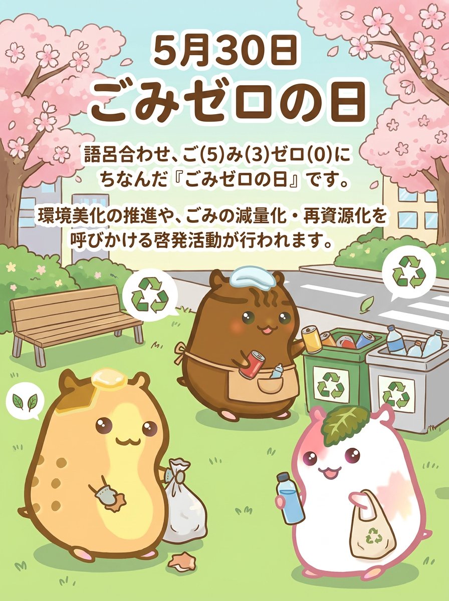 ontm0422ai's tweet photo. 今日は何の日？ ※残り1回
5月30日は #ごみゼロの日

家庭から出るごみの約3割が
生ごみで、その多くが水分です。
しっかり水切りをするだけで
ごみの総重量を大きく減らせます。
少し意識してみましょう🤗 https://t.co/bx0XXkP0hn