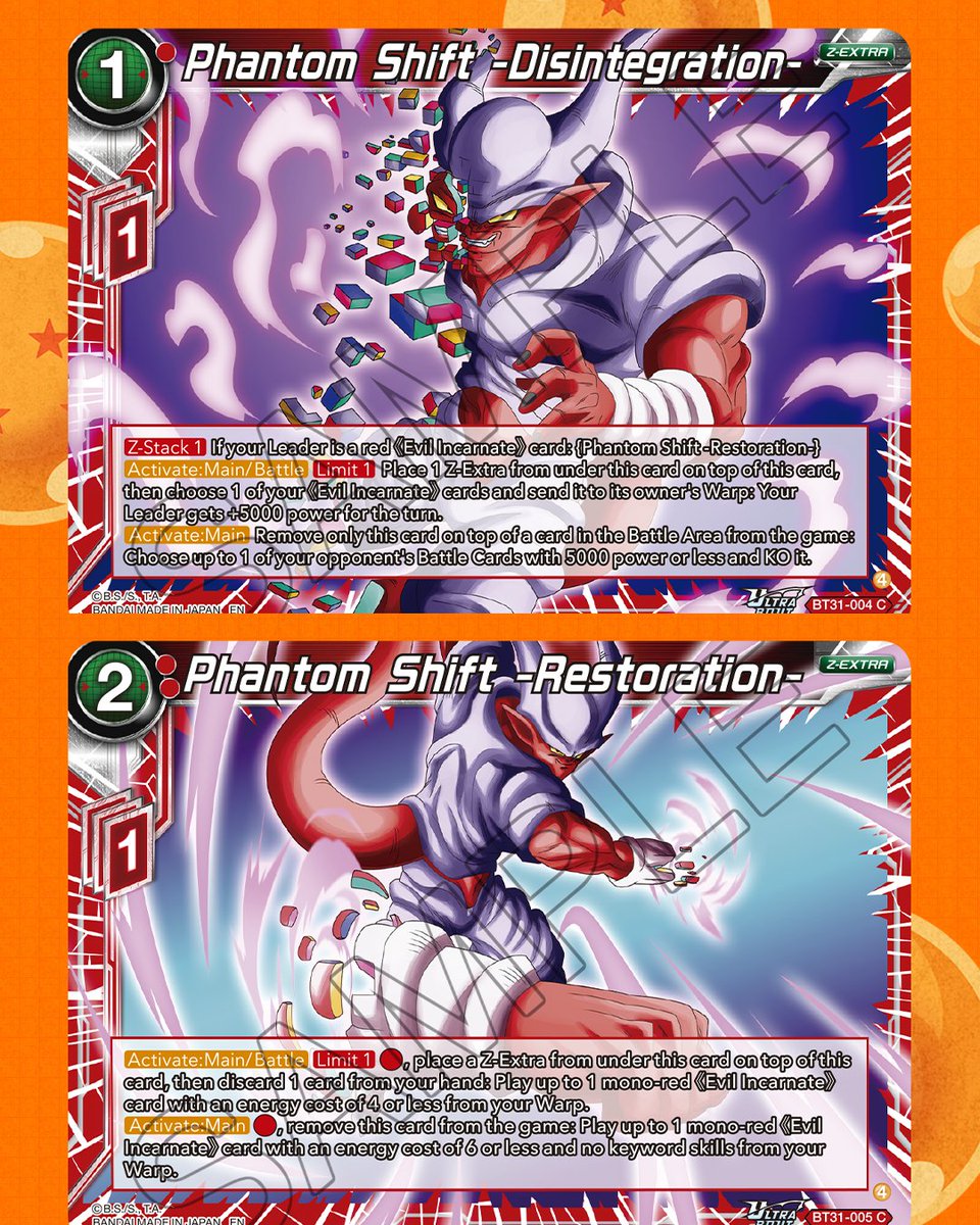 dbs_cardgame's tweet photo. ULTRA-BOUT Series 04 -IMPACT BEYOND DIMENSIONS- [DBS-B31] Card Reveals:
It probably comes as no surprise that our next SLR card features Janemba, BT31-002!

Release Date: July 3, 2026
Details: https://t.co/ncHRwyEqRJ
What do you think of these unique cards?

#dbscardgame https://t.co/Pa5Gw3dWZG