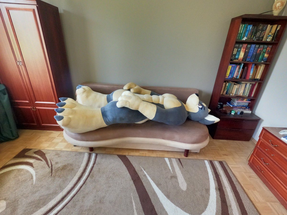 plushedin's tweet photo. Brutus - huge buffed anthro doberman plushie is up for auction.
He is 190cm / 6 ft 2.8 in tall (+ears)
Shipping worldwide from the EU
https://t.co/nPg3K4pCC6
more pics here https://t.co/DZVv1TEBEK

@TheDealersDen https://t.co/TNMB5uctWd