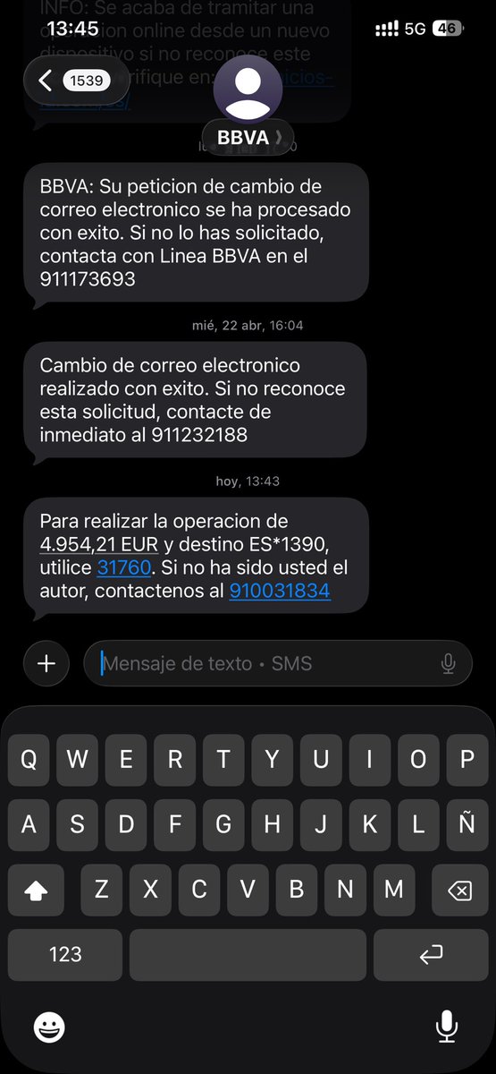 illohacker's tweet photo. @bbva tenéis un grandísimo problema.

En el canal de comunicación oficial. https://t.co/KKptLQo9ar