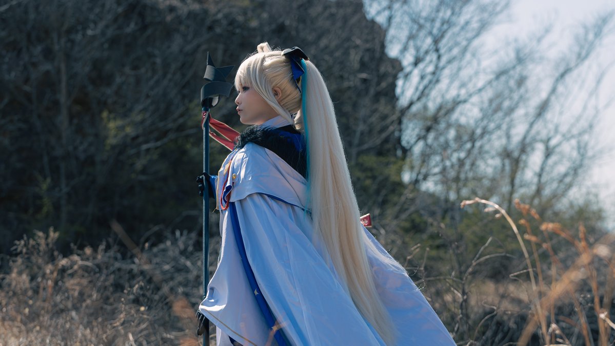 neruru_p's tweet photo. ⚠Cosplay/コスプレ
――――――――――――――――

Fate/GrandOrder
救世主トネリコ

――――――――――――――――
✩Special Thanks
Photo：@254Cos
※Do not use my photo for AI training https://t.co/iOyjmXCOUH