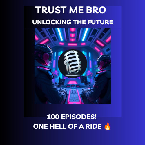 yakuza_santos's tweet photo. I just dropped a very special episode of Unlocking the Future.

Edition 1️⃣0️⃣0️⃣!!

We covered AI agents before OpenClaw blew up. 

Quantum computing in October 2024. 

AI before it was everywhere.

RWAs, DePIN, brain-tech interfaces, space-based solar power, and the decentralised future before most people knew what any of it meant.

One hundred episodes. One mission. To tell you the future before it's obvious.

LFG!!!

I'd like to thank to everyone who's been supporting me for almost 3 years.

Full episode below 👇🏽