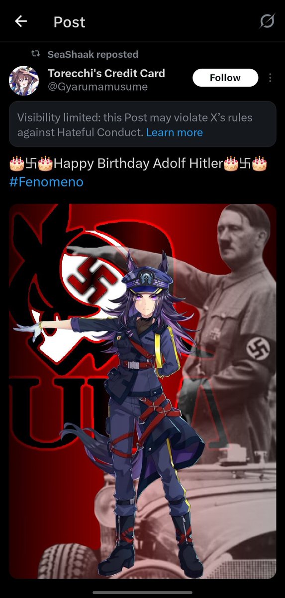 JMadydjack's tweet photo. @HoloWeebu @RealUmaBase Makes me sad frieren fanbase has people like you in it.
I hope your family never discovers what you are.
Cuz if they do im sure they'll all Die with a deep wound in their hearts and soul. https://t.co/C4cIPEjrex