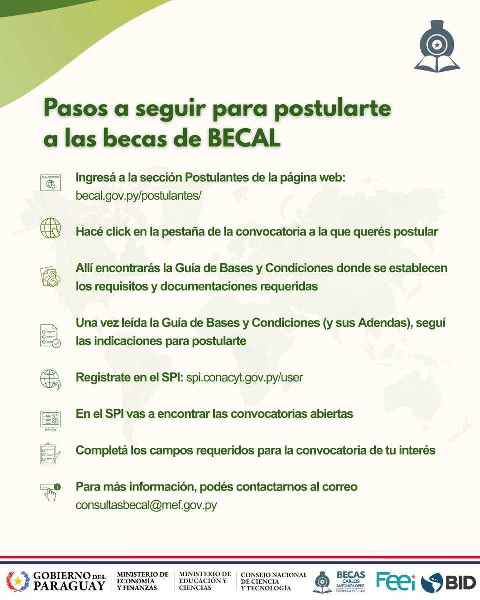 BECAL Paraguay tweet media