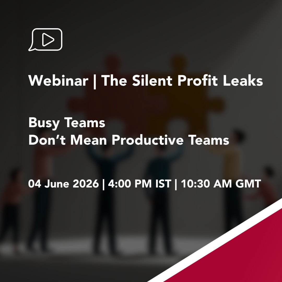 KaizenInstSA's tweet photo. Busy teams. Same results.
The issue isn’t effort, it’s process inefficiency.
KAIZEN™ improves flow without increasing workload.
04 June 2026 | 4:00 PM IST | 10:30 AM GMT
🔗 Register Now: https://t.co/4EQwX8mQH4
#KAIZEN #LeanManagement #ProcessImprovement #webinar #Cost https://t.co/gclof27nM4