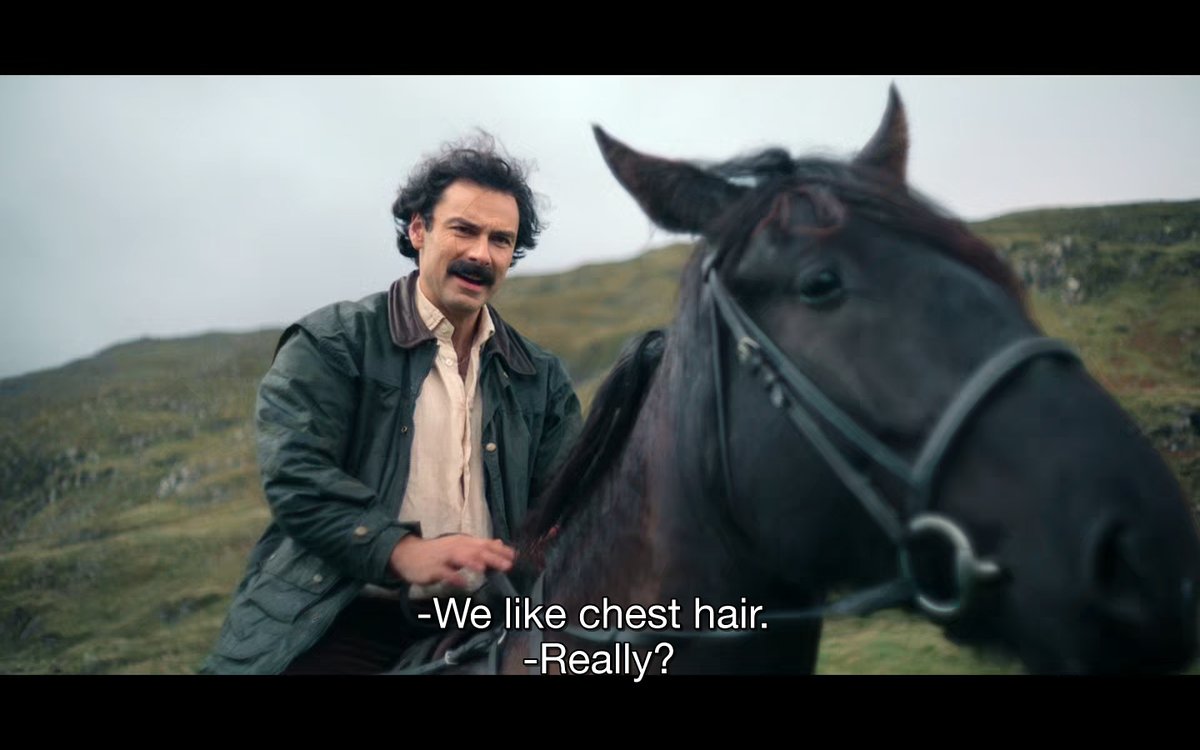 fuertecito's tweet photo. Qué meta, porque es justo lo que está haciendo la serie con Aidan Turner

📺 Rivals 2x05 https://t.co/fzrO0SNqpY