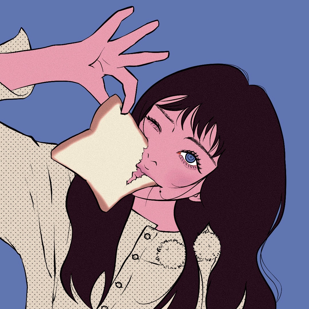 udyapin's tweet photo. ［過去絵］
しょくぱんっ娘🍞 https://t.co/zZaDtOwkio