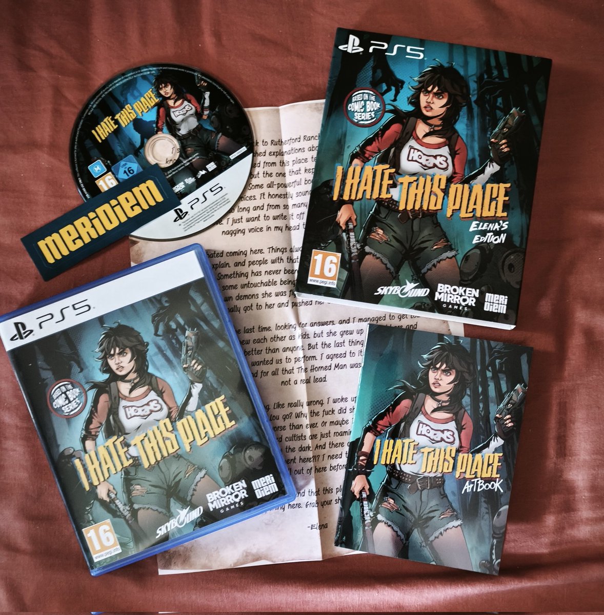 Nausicaa_Alita's tweet photo. Gracias a @MeridiemGames ya tengo la carta de Elena! Bueno, y de paso el juego de I Hate This Place de @feardemic 😅
Si queréis saber que pone la carta, os compráis el juego 😤 https://t.co/pkBJcDfJeM