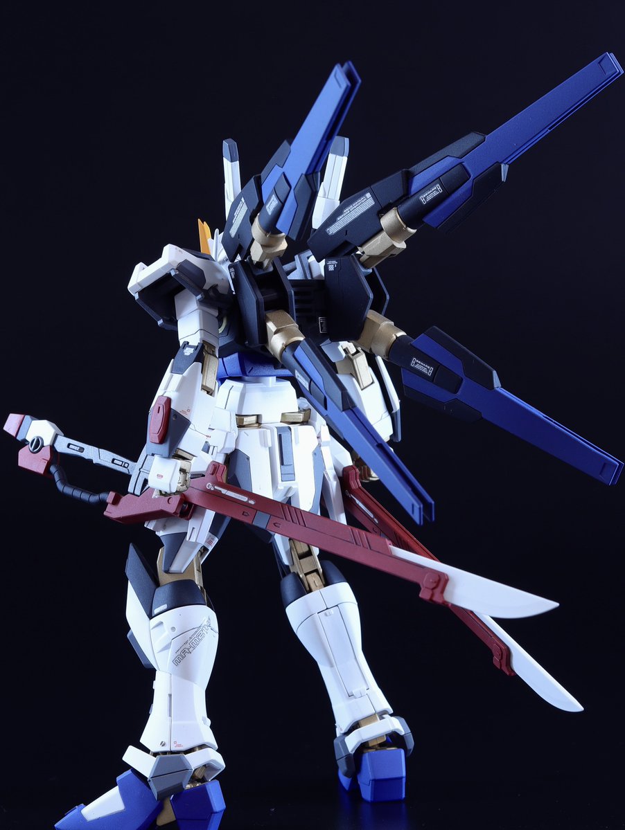 Greco1218's tweet photo. 撮り直し
ストライクフリーダムガンダム　オリジナルカスタム https://t.co/CeciCRS7CX