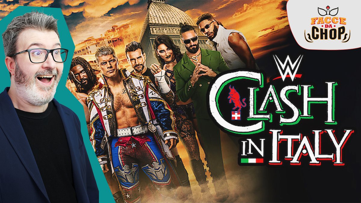 Matioski's tweet photo. Alle 14:00, assieme ad ospiti a sorpresa, riflettiamo sugli ultimi eventi in casa WWE! E' tempo di Clash In Italy, e quindi di pronostici! Chi vincerà l'atteso scontro tra Roman Reigns e Jacob Fatu? Cody Rhodes rimarrà campione? Il tutto a Torino!

https://t.co/IAyVYoyR6F https://t.co/avhuKyrtQJ