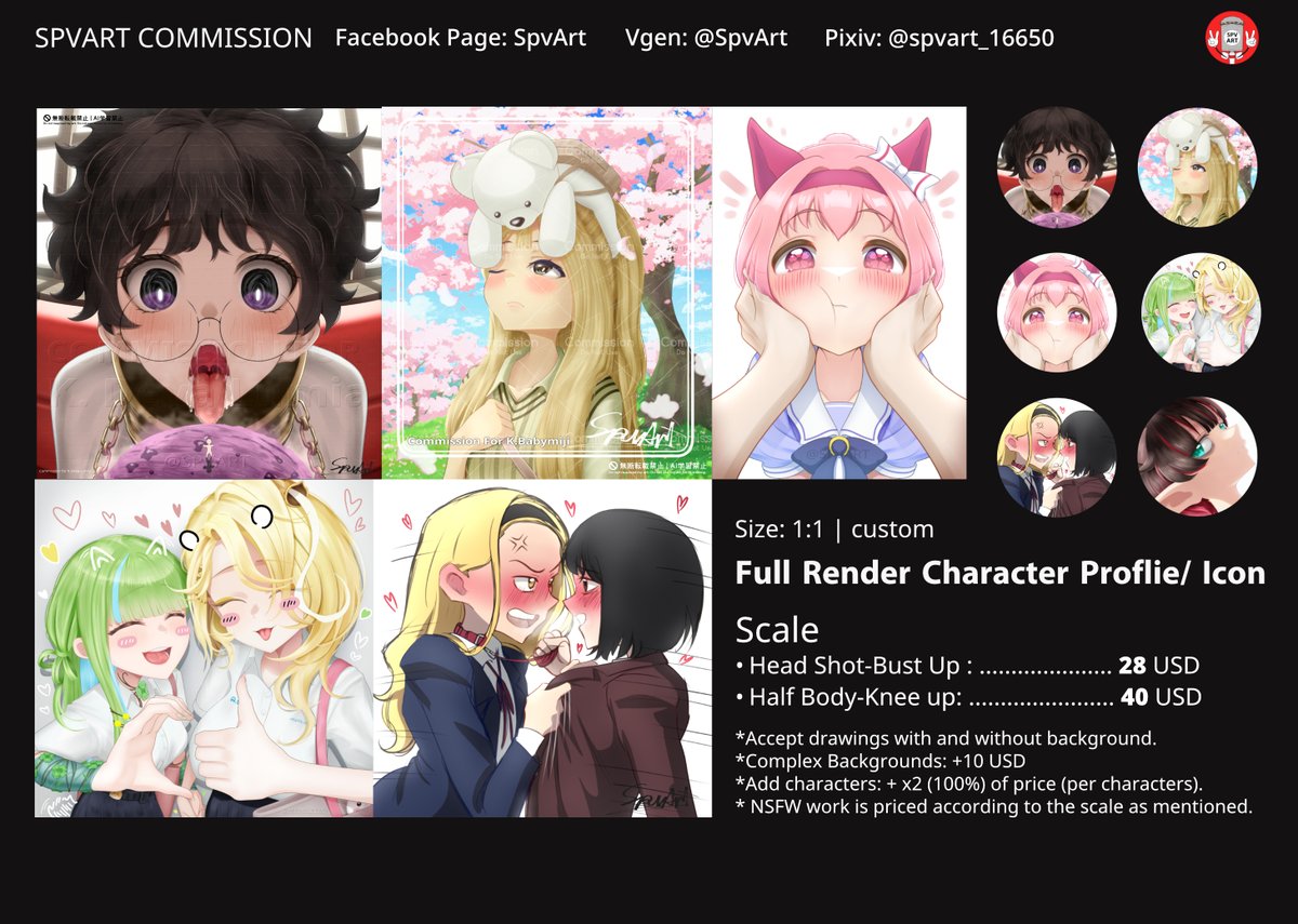 SPVART | VGen CMS-Open! 🔞 tweet media