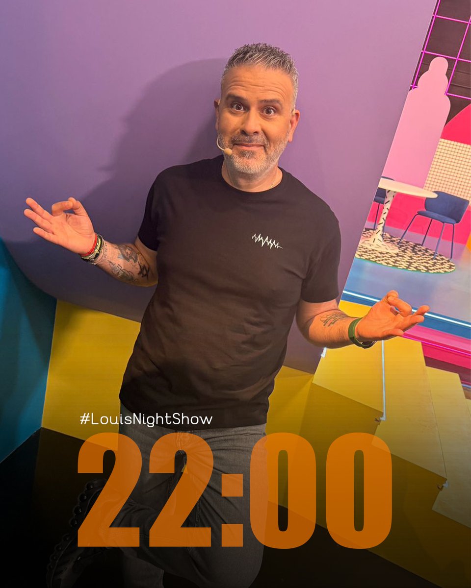alpha_cyprus's tweet photo. #LouisNightShow Με τον @patsalidesl 

Απόψε στις 22:00 στον #alphacyprus. 🍿 https://t.co/xDqzl9P7BK