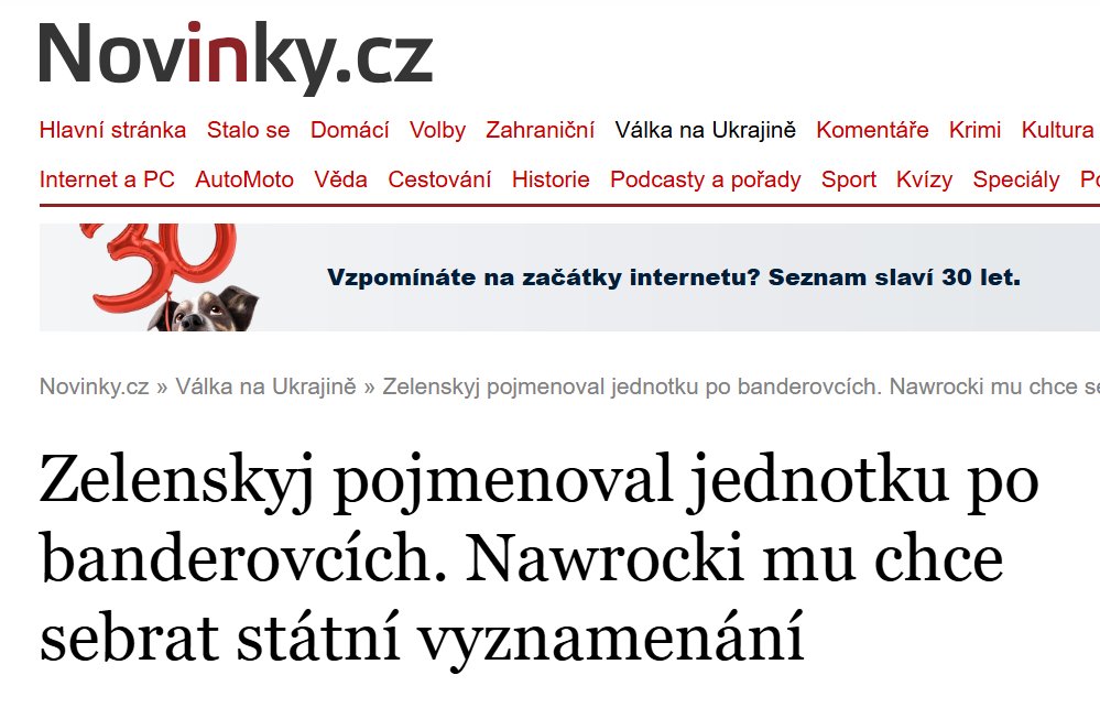 JZdesena's tweet photo. Přecitlivělí Poláci nechápou, že to pojmenování ukrajinské vojenské jednotky po Banderovských zločincích je gestem smíření. To by se u nás nestalo... Zděšenka! https://t.co/AIPIARheYf