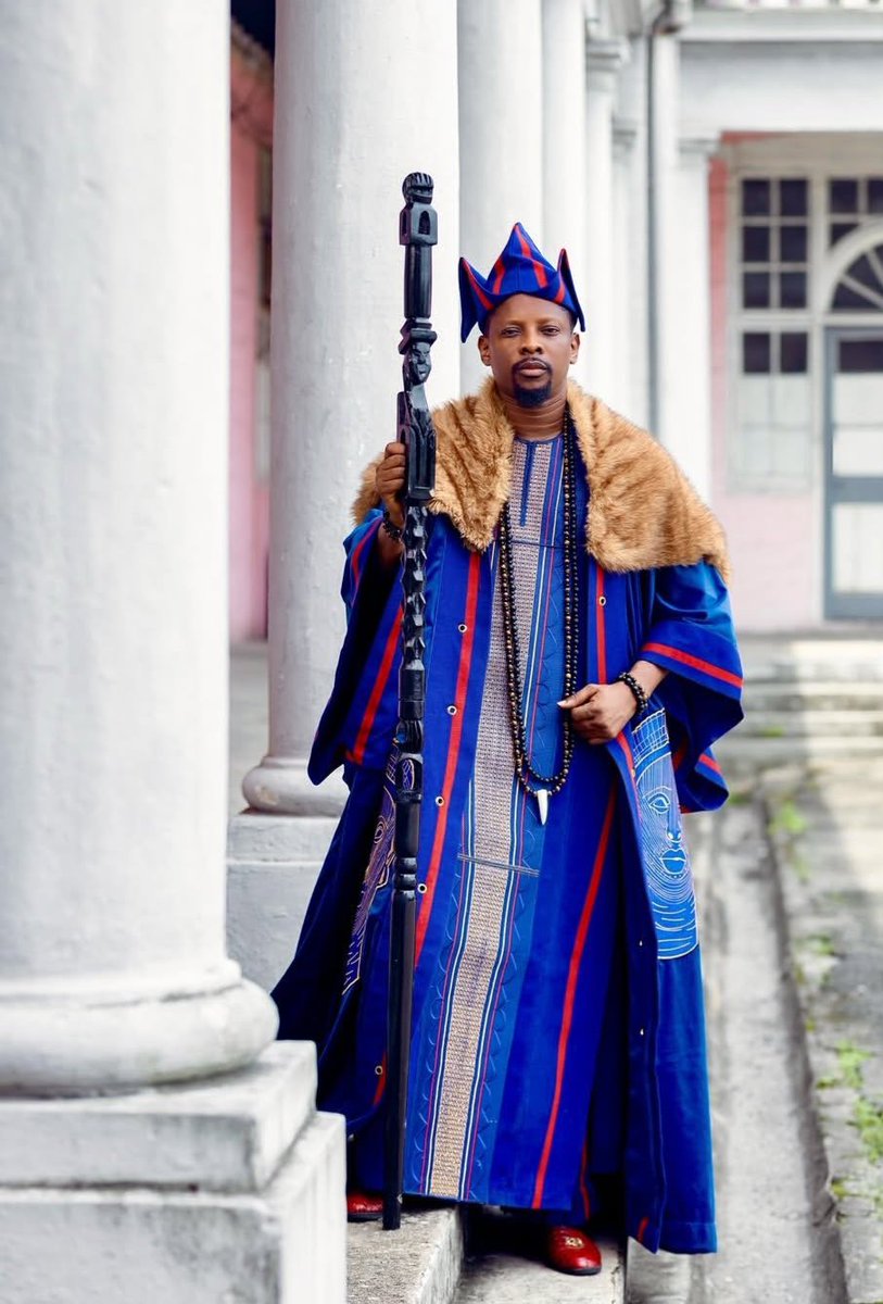 FFrankedima's tweet photo. Salami Rotimi is ready for Ojude Oba festival https://t.co/wTvKptRw4w
