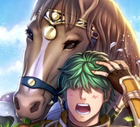 brodianpride's tweet photo. i keep appreciating cipher arts lately because why is the horse mogging him https://t.co/GcpZ875cwq