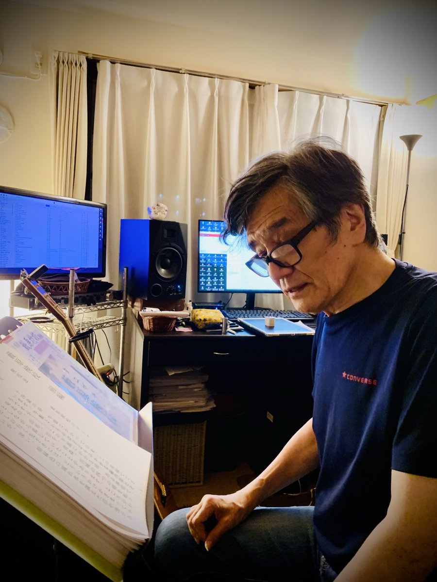 masataka1027's tweet photo. #タニマサ 【藪原検校・完全編(仮)】に向けてのお稽古でした。
前・後編を再構成し、本日は先ずは前編をあたってみました。
構成の妙か、かなりスムーズな印象で好感触です♪

#大谷亮介
#吉本匡孝 https://t.co/Iec2OwLUKJ