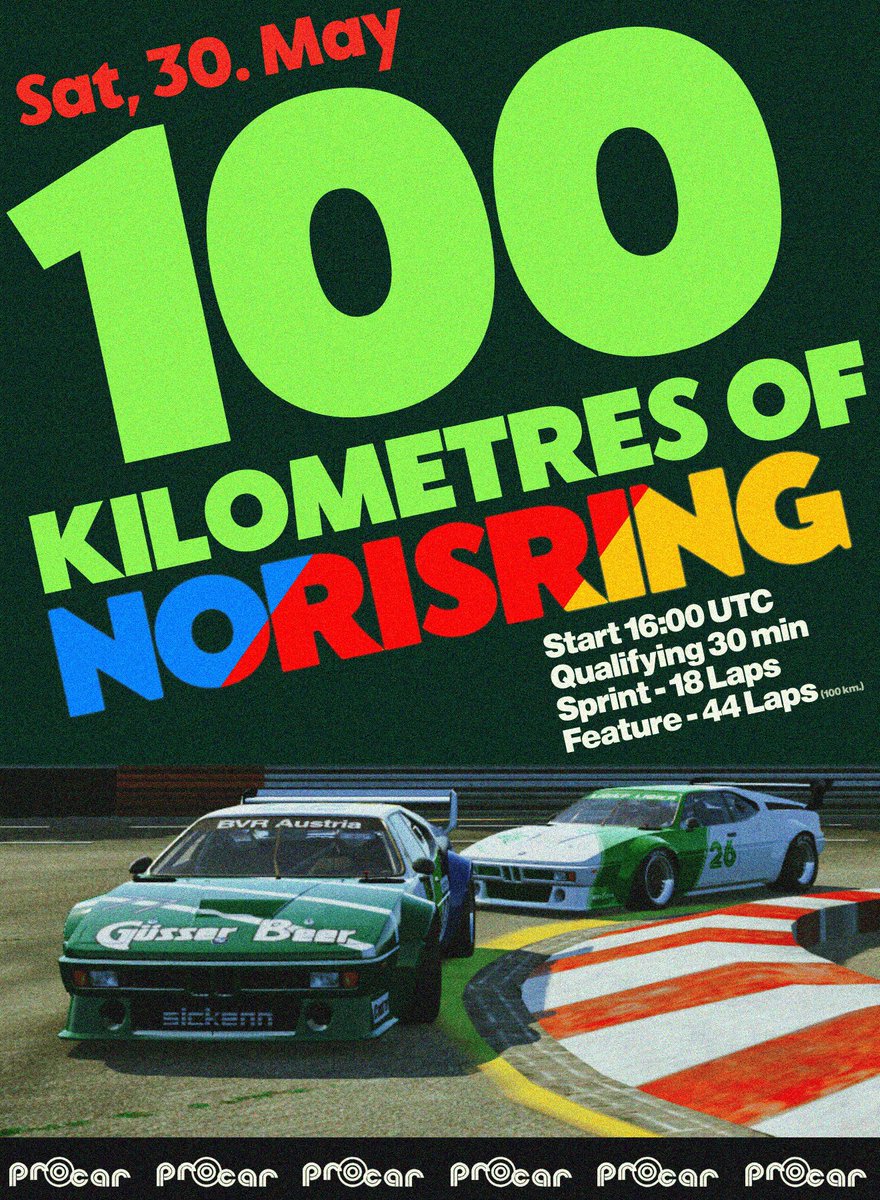 LFSracing's tweet photo. BVR N1 Championship Round 4 Saturday
At the Norisring! 🇩🇪
Live streamed by @simbroadcasts 
No signup - just qualify and race!
News item: https://t.co/dVaYGLVvVf 📰 https://t.co/mxn5ZRn7Rk
