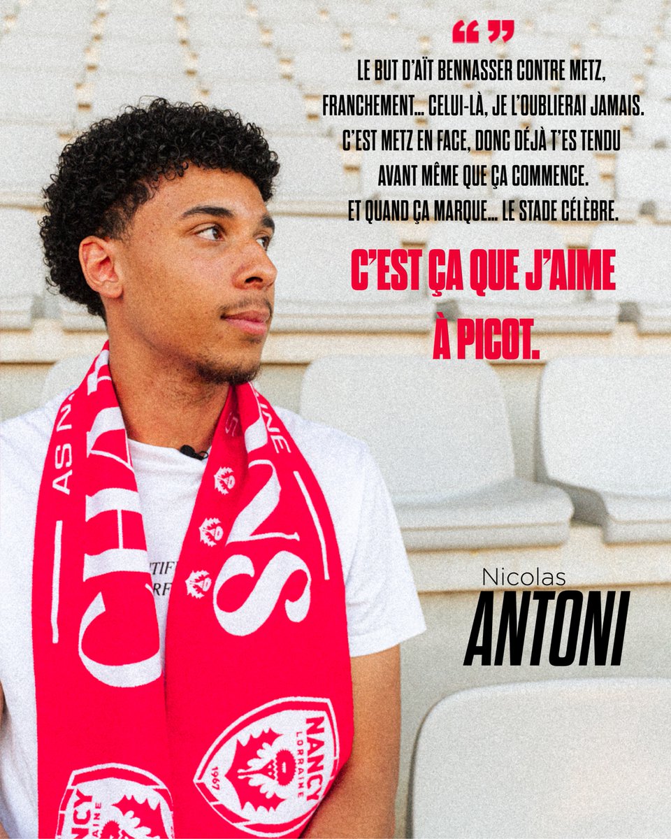 asnlofficiel's tweet photo. Il y a des clubs qu’on suit. Et il y a des clubs qu’on vit.
L’AS Nancy-Lorraine, c’est une histoire qui se construit match après match, saison après saison, tribune après tribune. Une histoire de fidélité, de passion, d’appartenance à quelque chose de plus grand que soi.

En 2026-2027, cette histoire continue. Et elle se vit au Stade Marcel Picot.

Un abonnement, c’est bien plus qu’un billet. C’est une présence. Une routine. Un lien avec le club, les joueurs, les autres supporters. C’est savoir que votre place vous attend peu importe le match, la météo, le classement. Vous êtes là. Et ça compte.

🎟️Pour vous (ré)abonner en ligne rendez vous sur https://t.co/WCZZ9OjwX7

L’histoire continue ensemble. 🔴⚪️

#ASNL #Histoire #Ensemble

🎥 @theocailletvisual