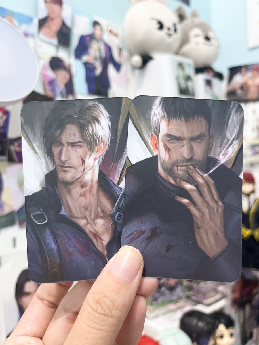 MaerelHibadita's tweet photo. Chris Redfield photocard just arrived 🤗

he will be available at Comifuro 22 aftersales and Comipara 7.
For #CF22 aftersale will open in June 2026, please stay tuned! 

#comifuro https://t.co/X2moPlz1Y7