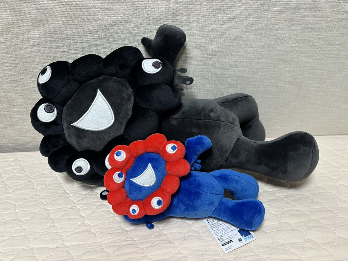 黒ミャクのぬいぐるみくじ引いてきました😊 絶対3等だろうと思ってたら