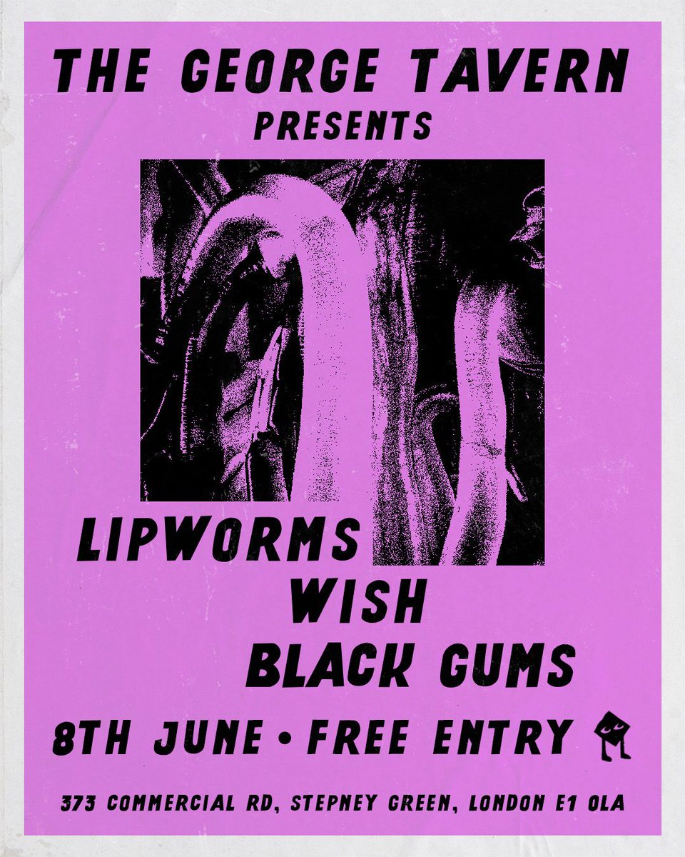 StrongIslandRec's tweet photo. With support from the likes of BBC 6 Music, NME, LOBF, DIY, Loud and Quiet and So Young Magazine, LIPWORMS head to Portsmouth 5 June at Kola and London 8 June at The George Tavern (free entry)

Kola, Portsmouth tickets:
https://t.co/YOitEGzKZH https://t.co/DJ9MxnSq22