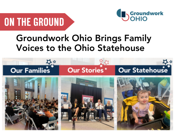 GroundworkOhio's tweet photo. Nearly 300 parents, caregivers, advocates, and young children from across Ohio gathered at the Ohio Statehouse for Family Voices at the Statehouse — a day dedicated to elevating family voices and connecting families directly with policymakers.

Families met with state and federal legislators, shared their lived experiences, participated in advocacy conversations, and reminded leaders that families must be at the center of policy decisions impacting Ohio’s youngest children.

The day featured keynote speaker @GianniniRachel, bipartisan legislative discussions, powerful family story videos, a literacy corner for children and families, and a celebratory stroll to the West Lawn of the Statehouse.

Thank you to every family, partner, sponsor, volunteer, and advocate who made this incredible day possible. 

Read more: https://t.co/xRDMXbQL4p

@OHHouseDems @OHRGOPCaucus @OhioSenateGOP @OhioSenateDems @nickieantonio @clickforohio @MLawsonRowe @MathewsforOhio @ohiodcy