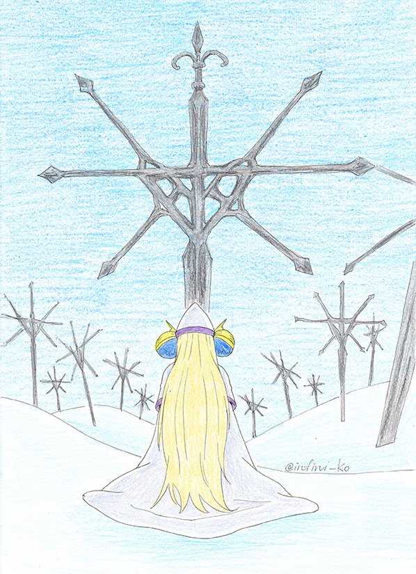 infini_ko's tweet photo. #スレイヤーズ版深夜の創作60分勝負
【寒晴】
TRYより古代竜の神殿にて
懺悔と祈りと https://t.co/eROBvVYfKD