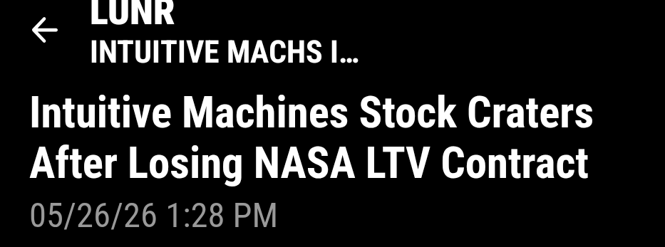 Stackalope's tweet photo. $LUNR vs #NASA https://t.co/RQsVEXIpl0