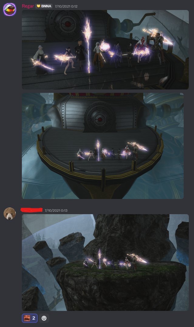 Regar_XIV's tweet photo. Randomly remembered this, but throwback to when I told everyone from my old TEA group to go on the giant Alex in Hinterlands for a picture and my Warrior who was relatively new to the game got really confused because he hadn't done the Alex raids yet. https://t.co/UD6XCvf091