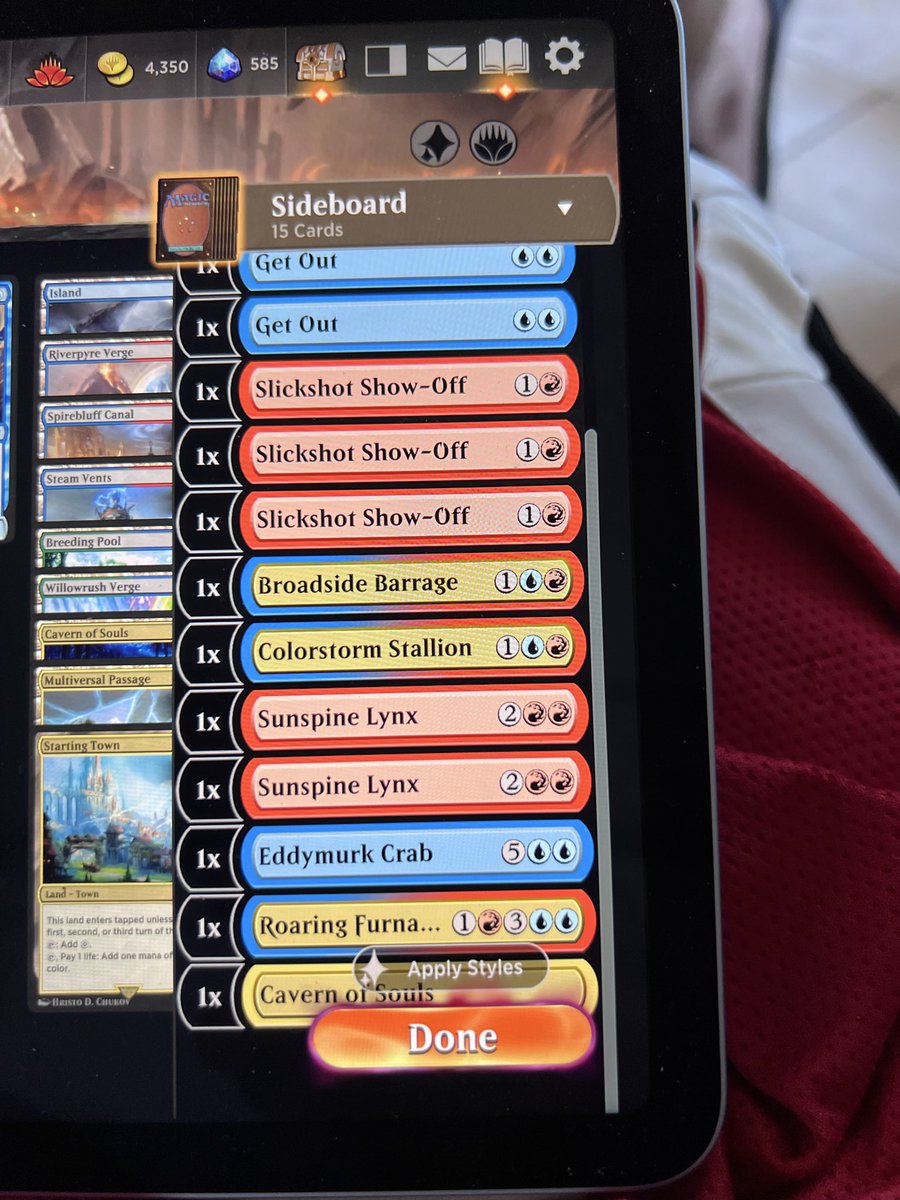 mami_mtg's tweet photo. So I have this card…Cavern of Souls…And I have this powerful elementals… And people can only counter my stuff because it’s unkillable @fireshoes #mtg #mtgstandard https://t.co/xM5q0Vzr8i