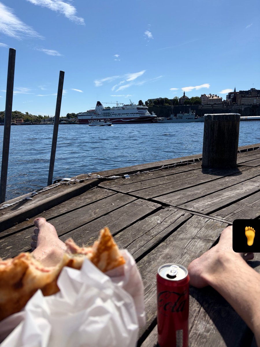 noah_eacc's tweet photo. Stockholmaxxing Day 29

Went for a lunch swim and had a sandwich &amp; Diet Coke by the water. 

Life is good here in Sweden. https://t.co/RanPUIDmIP