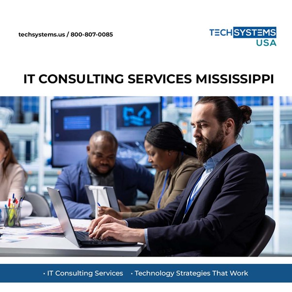 TechsystemsUSA's tweet photo. Smarter technology decisions start with expert IT consulting. TechSystems helps Mississippi businesses improve efficiency &amp; reduce operational risks. https://t.co/u6kPC07i7s #ITConsulting #CyberSecurity #BusinessTechnology https://t.co/oRJU8w6QB6