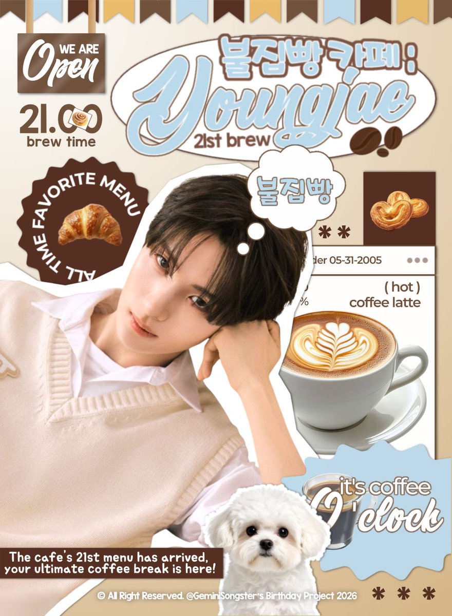 카페라떼, 𝗚𝗲𝗺𝗶𝗻𝗶𝗦𝗼𝗻𝗴𝘀𝘁𝗲𝗿! ☕ tweet media