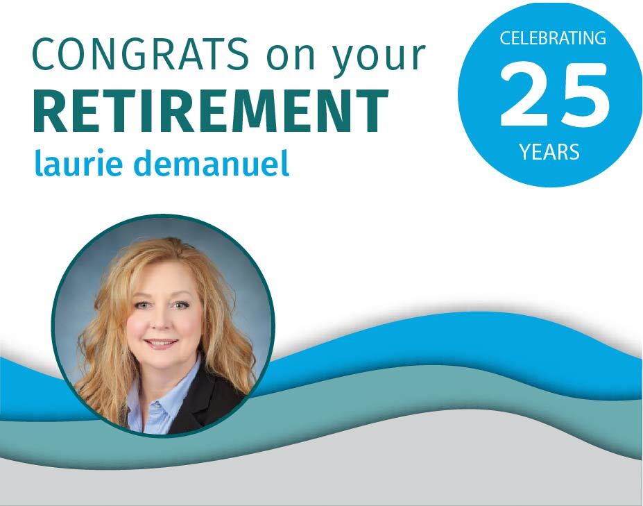 ChoiceOneBank's tweet photo. Join us today in celebrating Laurie Demanuel's career with ChoiceOne Bank. Thank you for the last 25 years. Your ChoiceOne family wishes you the best in your retirement. Congratulations Laurie! #ChoiceOneCommunity https://t.co/Ta853TISxS