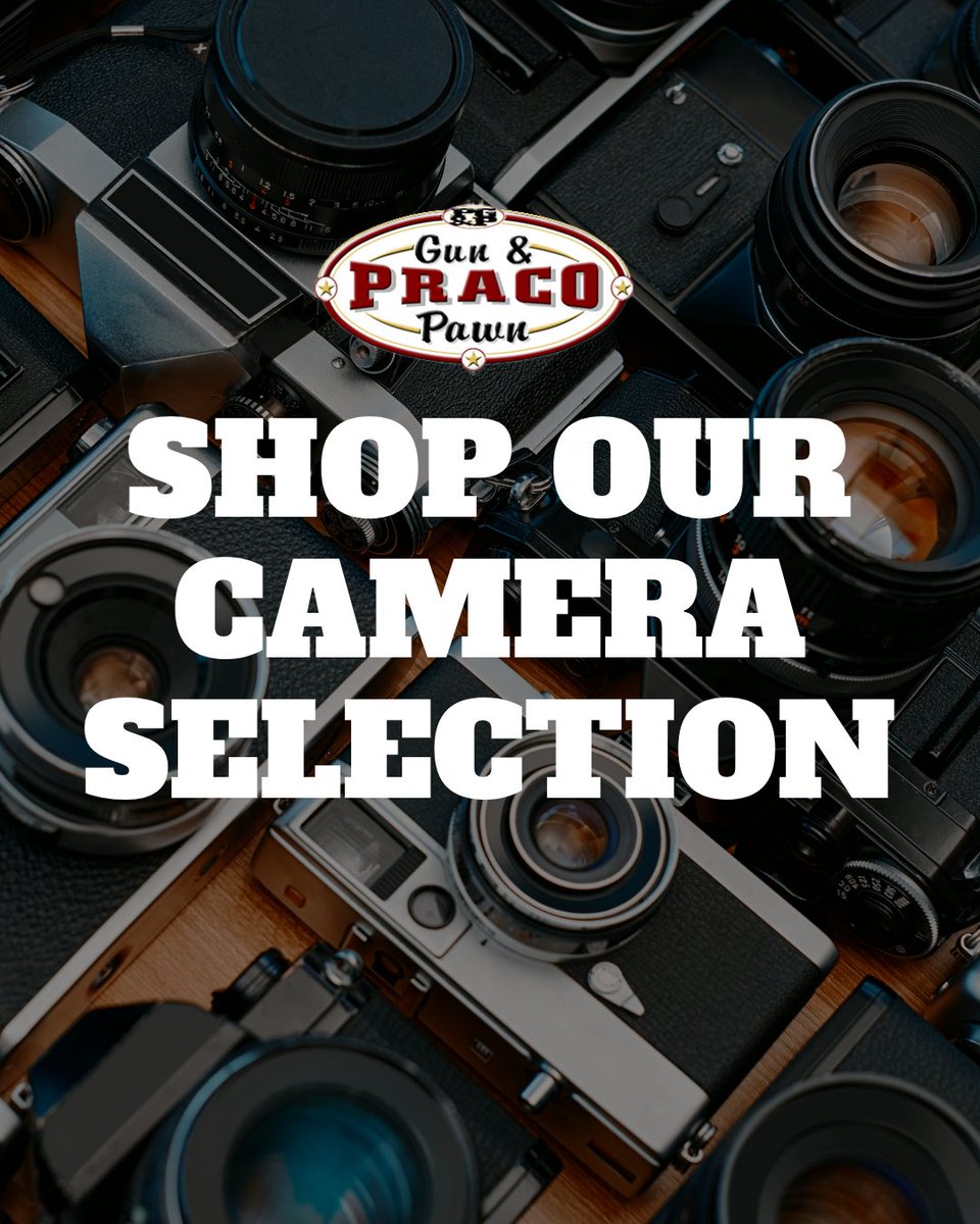PracoGunPawn's tweet photo. Shop our camera selection 📸

Find quality cameras for less—perfect for capturing all your summer moments without breaking the bank.

#PracoGunPawn #Cameras #PhotographyDeals #CaptureTheMoment https://t.co/YO7cblEHn0