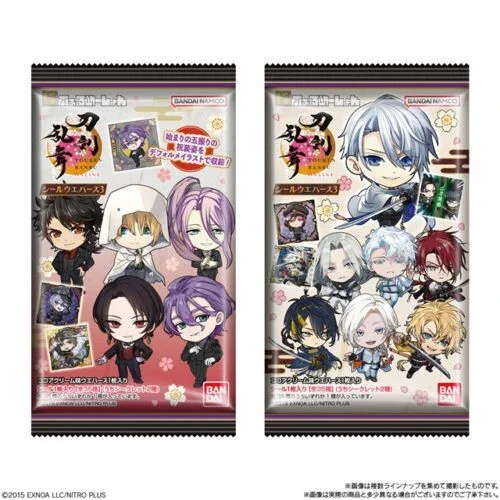 刀剣乱舞 シール ウエハース　1弾〜3弾 コンプ しまパト＠ファッションセンターしまむら on X: 