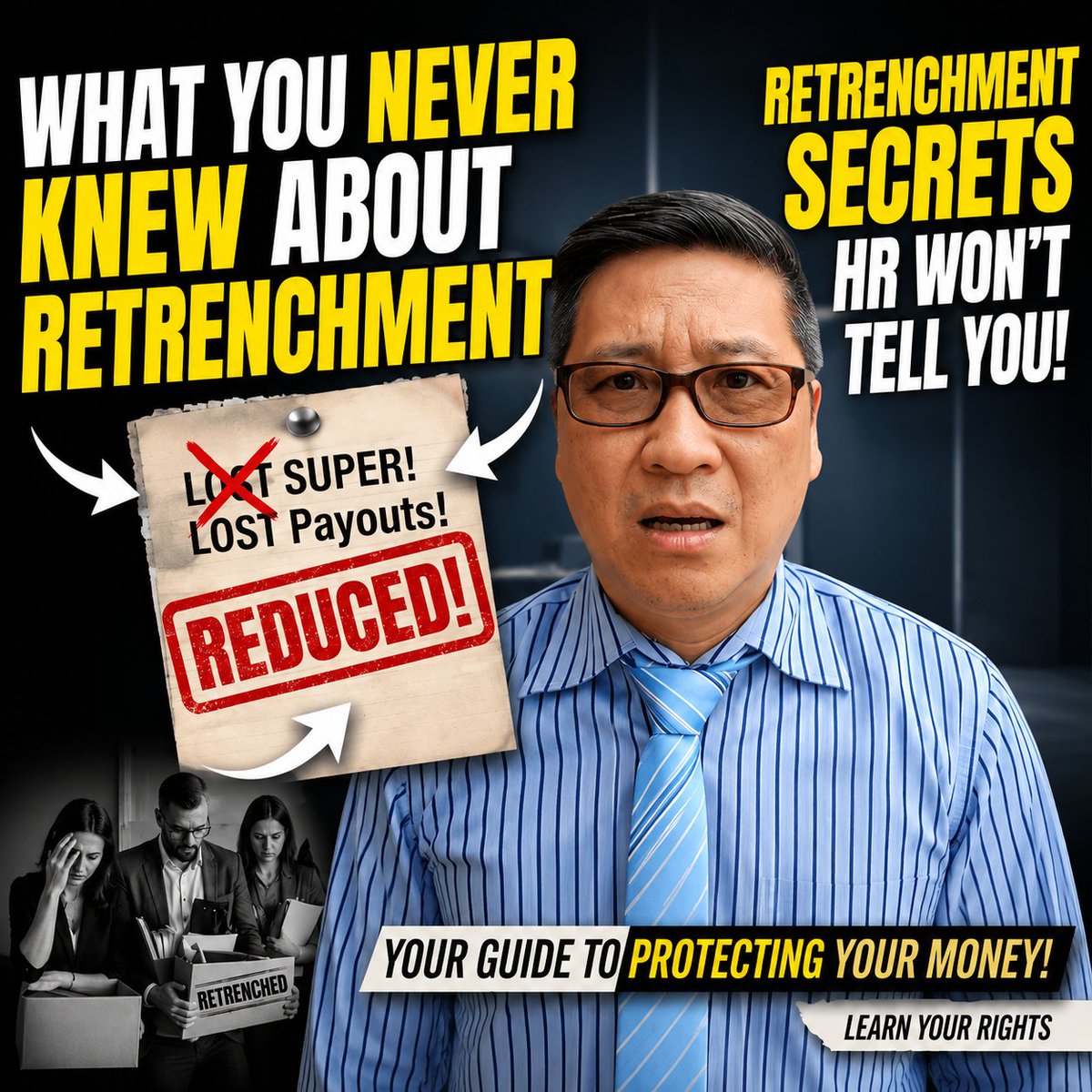 RealGeorgeLui's tweet photo. One question I didn’t ask before signing a redundancy package cost me superannuation 💼

A lesson about retrenchment, hidden assumptions, and why ‘surely someone would tell me’ can be an expensive mistake. 

https://t.co/Fdv0ZHBPb7 #Retrenchment https://t.co/qLdZmeK16K