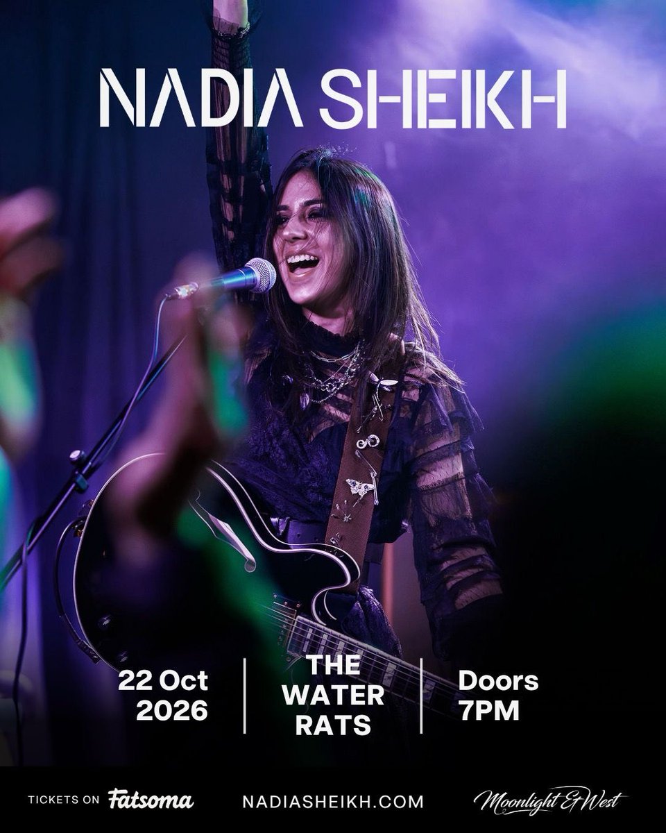 NadiaSheikh_'s tweet photo. ✨ Thursday 22nd October - @Water_Rats ✨

Here we go again…

Every time I’m in the middle of self-promoting a show I tell myself it’s the last time I’ll self-promote. The ticket-watching, the logistics, doing the creative alongside the admin alongside the day job 
1/6 https://t.co/KIaHgJrG9i