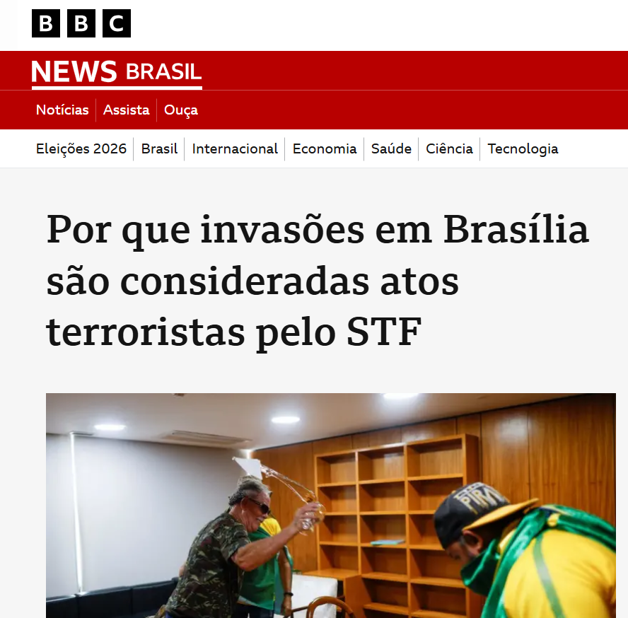 elivieira's tweet photo. Confie no cartel Planalto-STF-imprensa para te dizer o que é terrorismo, eles têm muito rigor conceitual. https://t.co/ci5caaCFiN