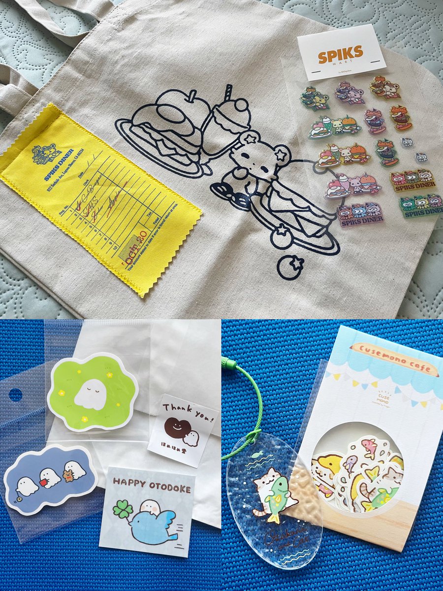 yellow_spring__'s tweet photo. かわいい作品とだいすきな作家さまたちに会えて、とっても心が潤いました😍✨✨
またデザフェス行きたいな〜🌱💭

#デザフェス63 
#デザフェス63戦利品 https://t.co/KT94FbCe4x