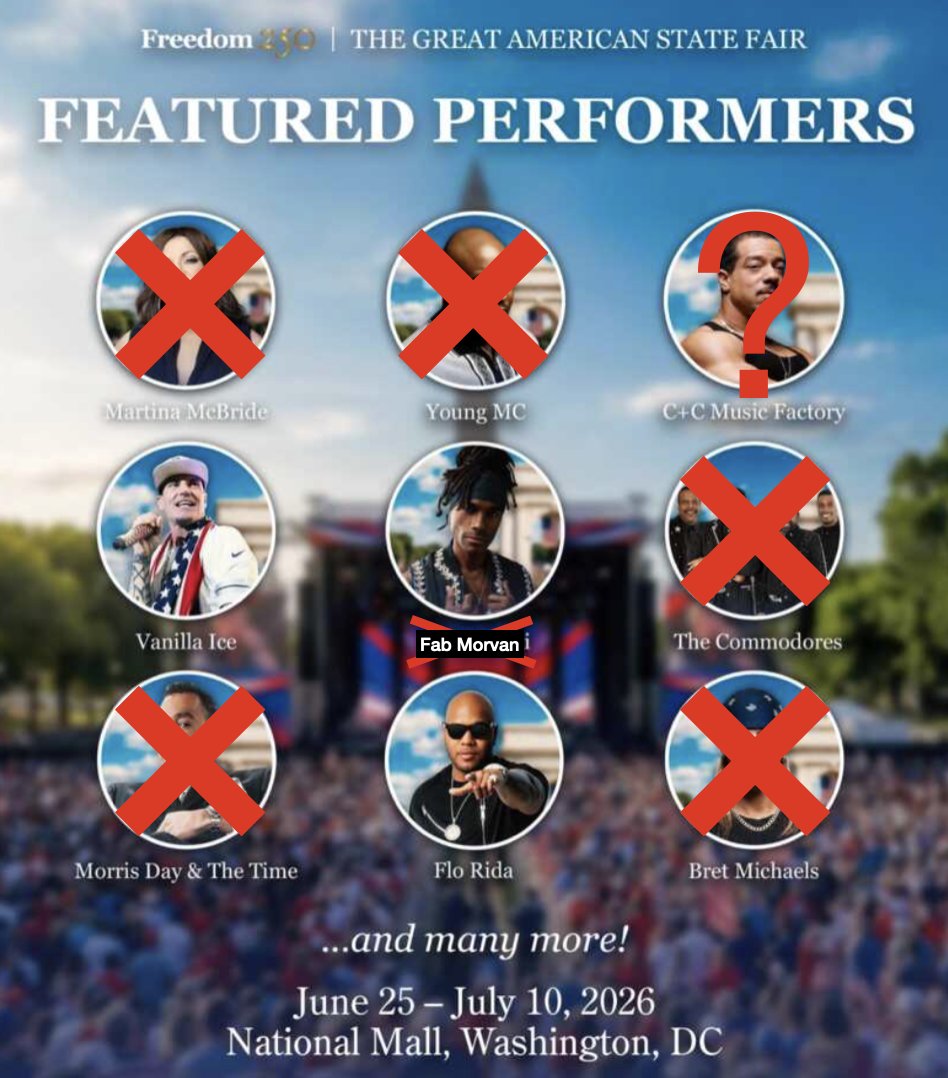 consequence's tweet photo. The Lineup for Trump's Great American State Fair (Updated) https://t.co/cGCIILilmm
