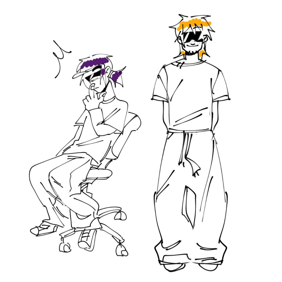 geralekso 💜🧡 | COMMS OPEN tweet media