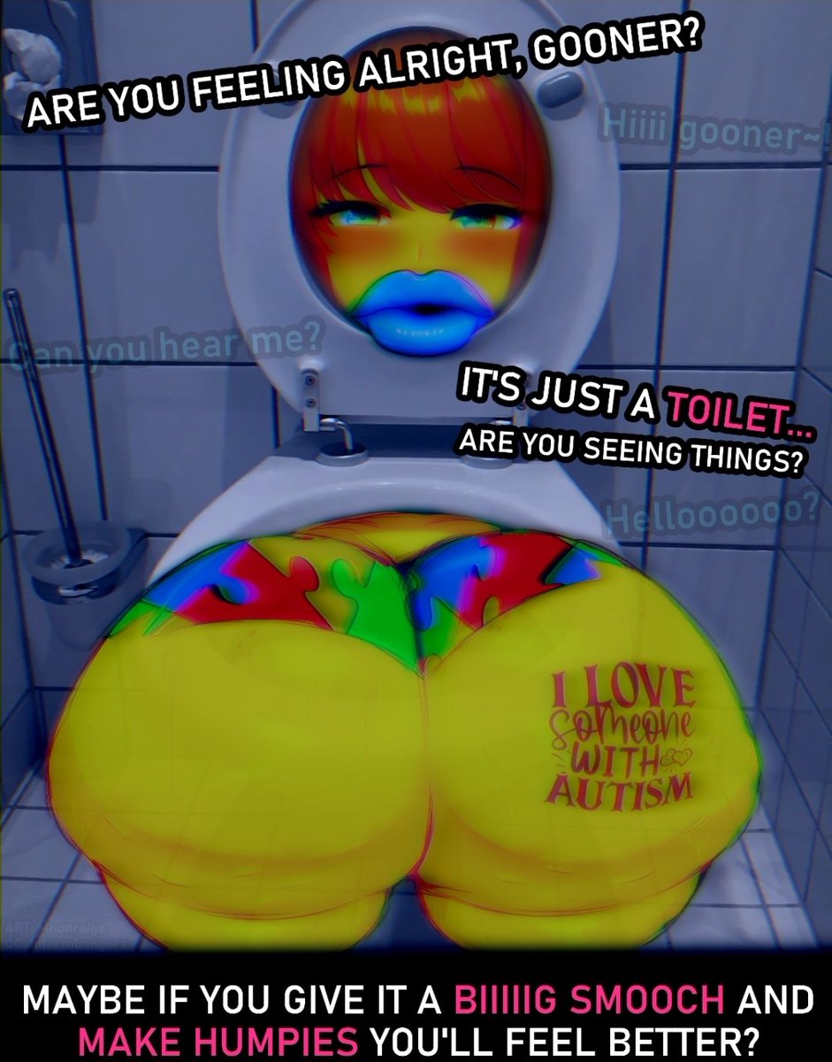 AspieMamaPokie's tweet photo. You totes wouldnt fall for this, right? 🧩🚽 https://t.co/R6omq5szaS