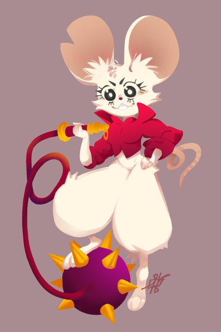 Snowvoice3's tweet photo. Mina the Hollower is finally here!  🐭🦇

Couldn't resist drawing some fanart to celebrate the release. Congrats to @YachtClubGames!  

#MinaTheHollower #FanArt https://t.co/GE9em8hSVW