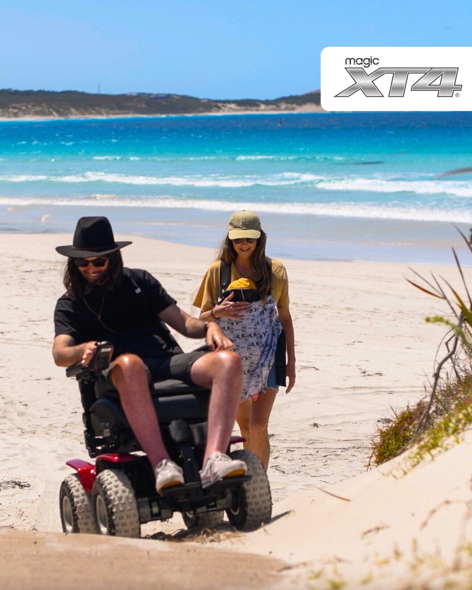 SunriseMedical's tweet photo. 🗨️“The XT4 is absolutely amazing. It’s given me a level of freedom that I never dreamed possible as a quadriplegic. Such an epic machine. My only wish is that I had it sooner!”​ - Australian photographer Jaimen Hudson

Discover the XT4 by Magic Mobility👉 https://t.co/3fjLRMw1h1 https://t.co/aIkpFlmnSO