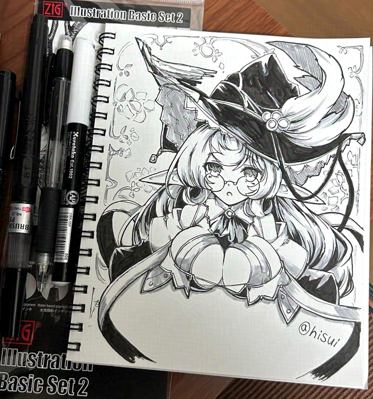 過去絵のメイリルちゃん 